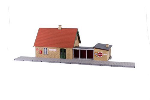 Hobbytrade 87261 Lille landstation i gule sten, H0                               